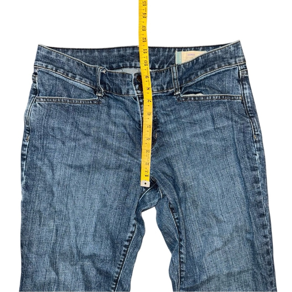 Curvy Stretch High-Rise Straight-Leg GAP Jeans - Picture 8 of 10